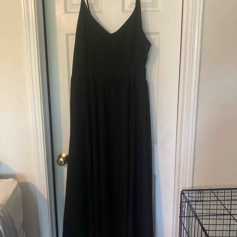 Pinup Couture Black Amalie Maxi Sundress
